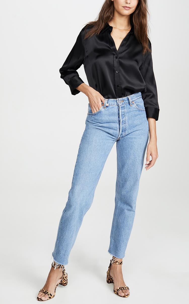 Black Long Sleeves Blouse For Ladies (5)