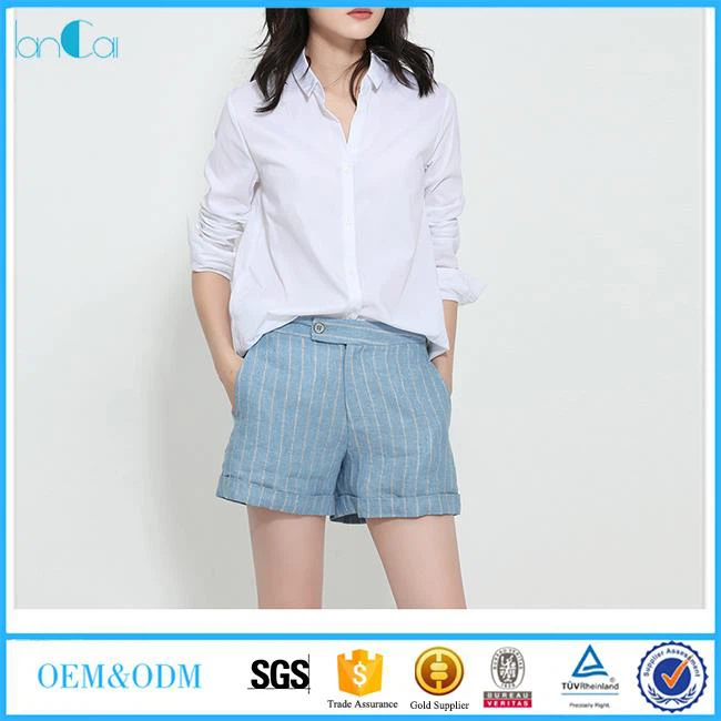 Short Linen Pants